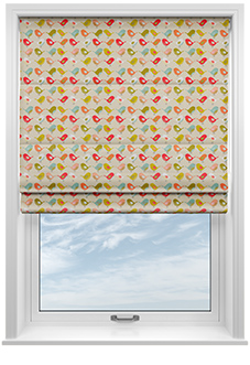 Birds, Multi - Roman Blind